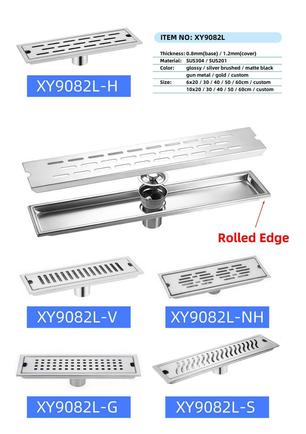 XY9082 — BAOHUI HOME Floor Drain