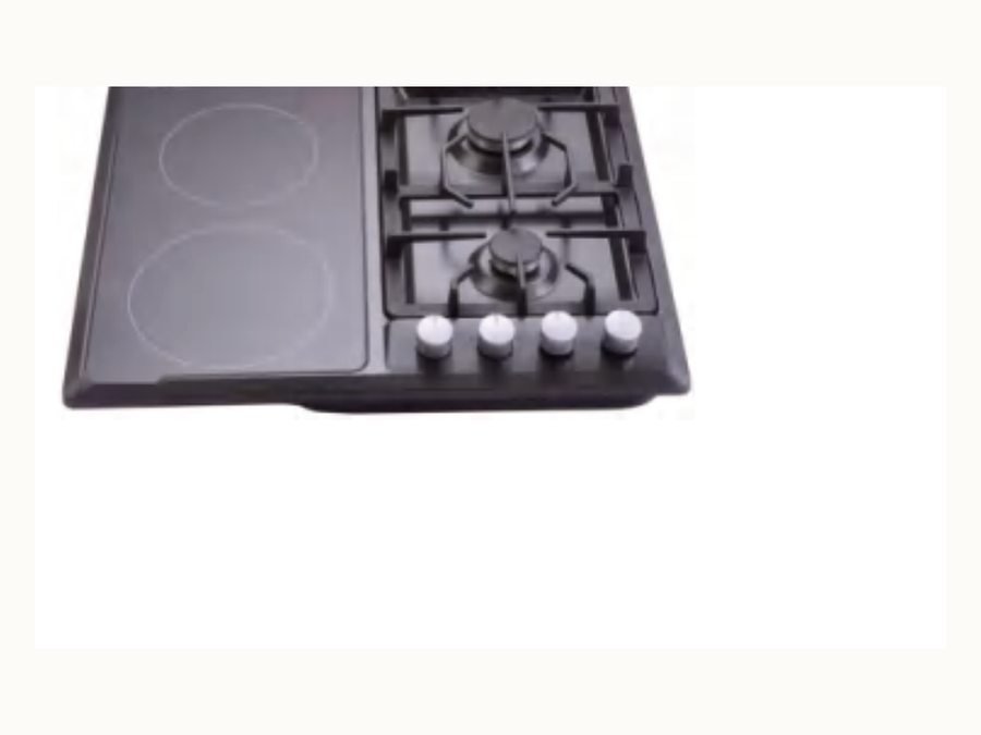 BAOHUI BHA-HB-60G2E 60 cm 2-Gas + 2-Electric Built-in Hob