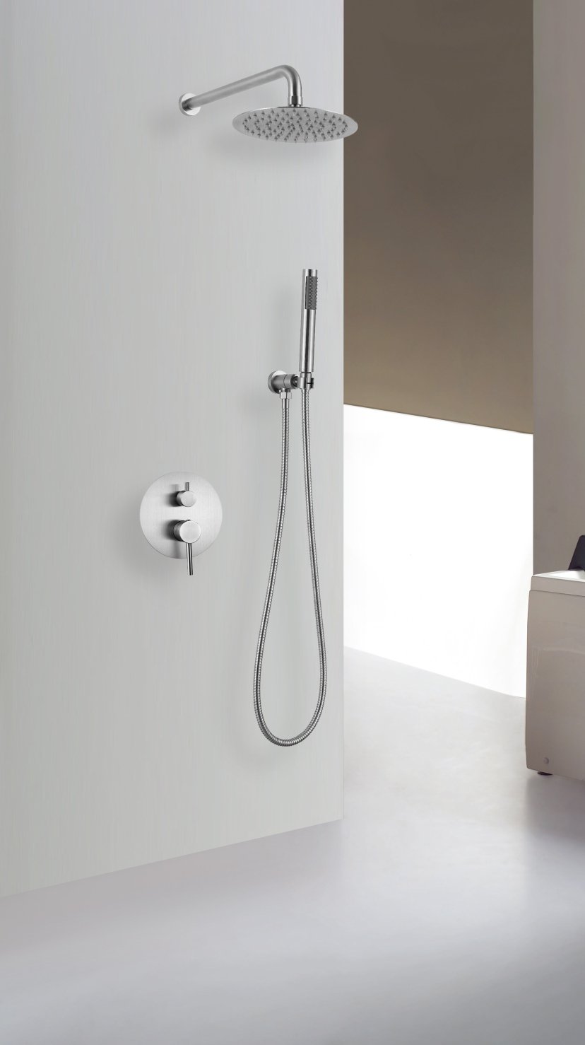 SUS304 Concealed Rain Shower System — BAOHUI HOME Bathroom Hardware
