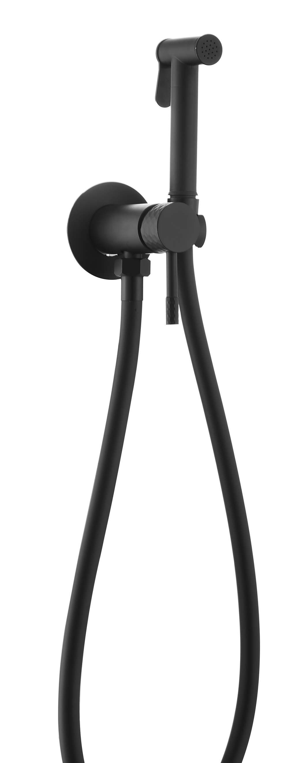Matte Black Concealed Bidet Sprayer — BAOHUI HOME Bathroom Hardware