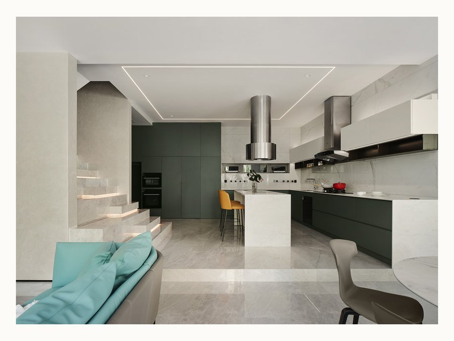 BAOHUI BHC-031 light kitchen cabinet design
