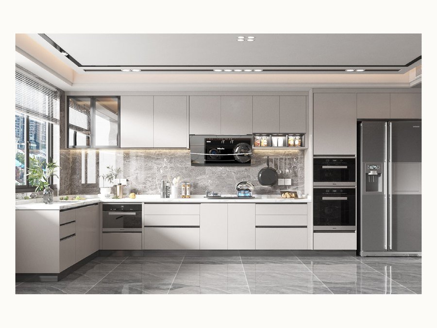 BAOHUI BHC-156 light kitchen cabinet design