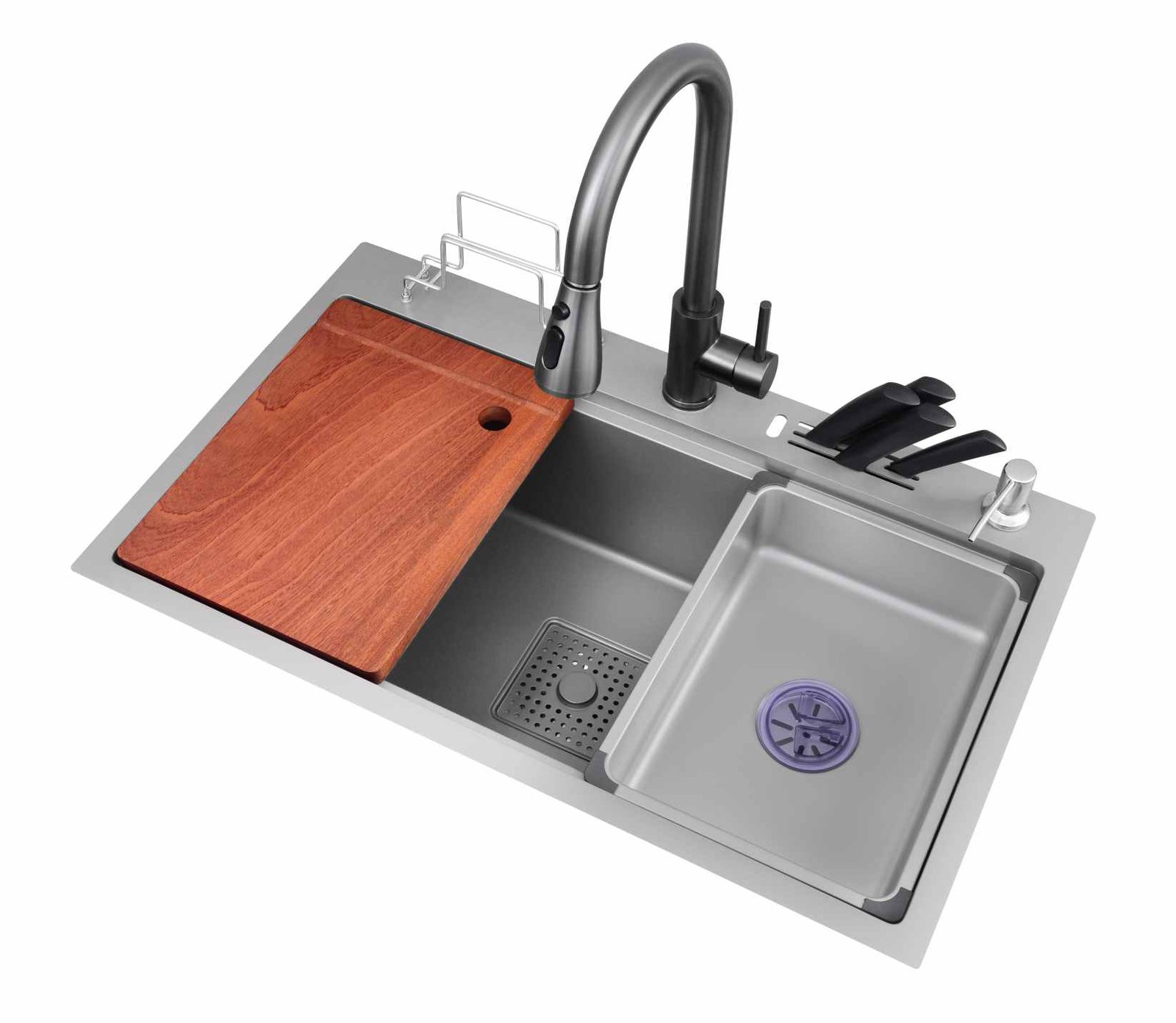 Handmade Double Bowl Sink — BAOHUI HOME Kitchen Hardware