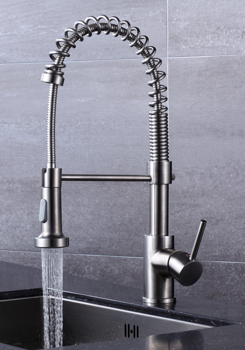 Spring Pull-Out Kitchen Faucet — BAOHUI HOME Kitchen Hardware