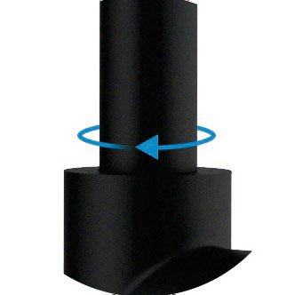Pull-Out Kitchen Faucet – Matte Black detail 2 — BAOHUI HOME