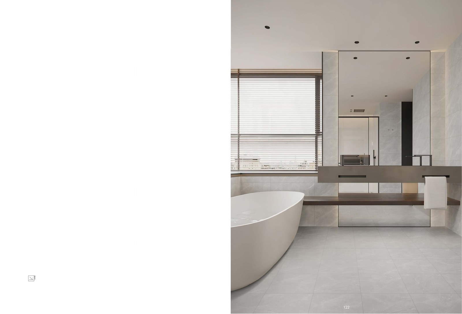 Rectified Soft-Glaze Tile 1200x600 detail 2 — BAOHUI HOME
