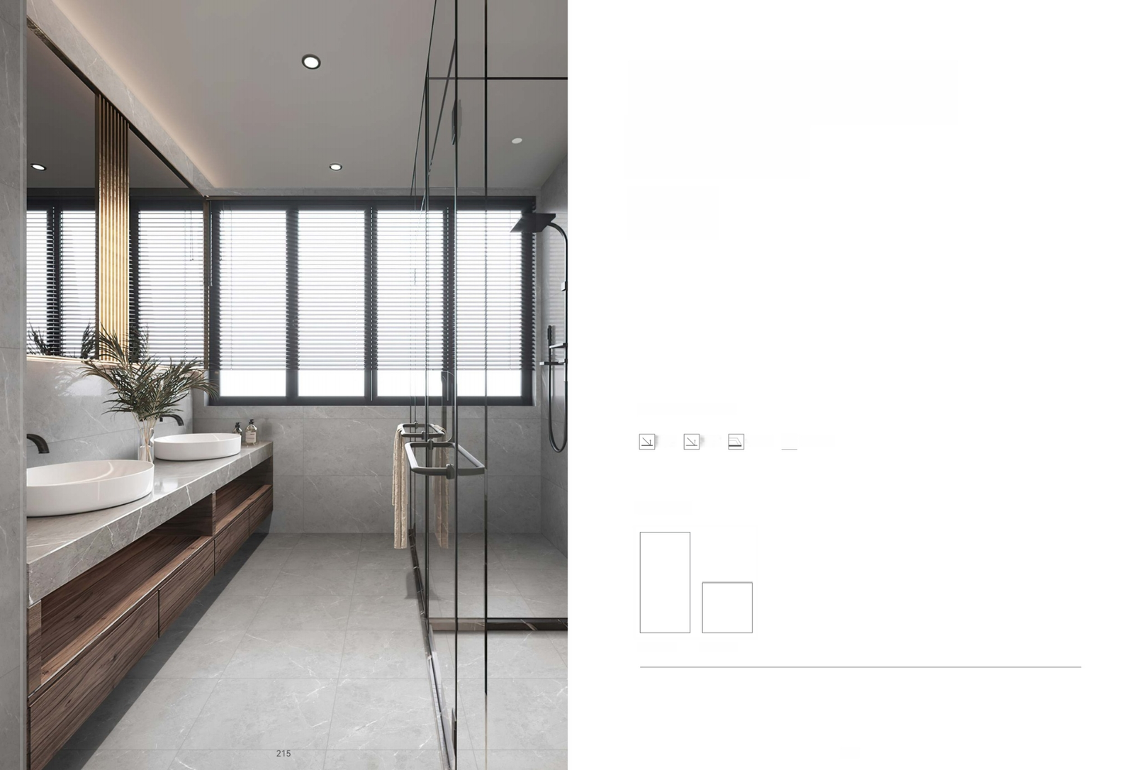 Matt Glazed Porcelain Tile detail 1 — BAOHUI HOME