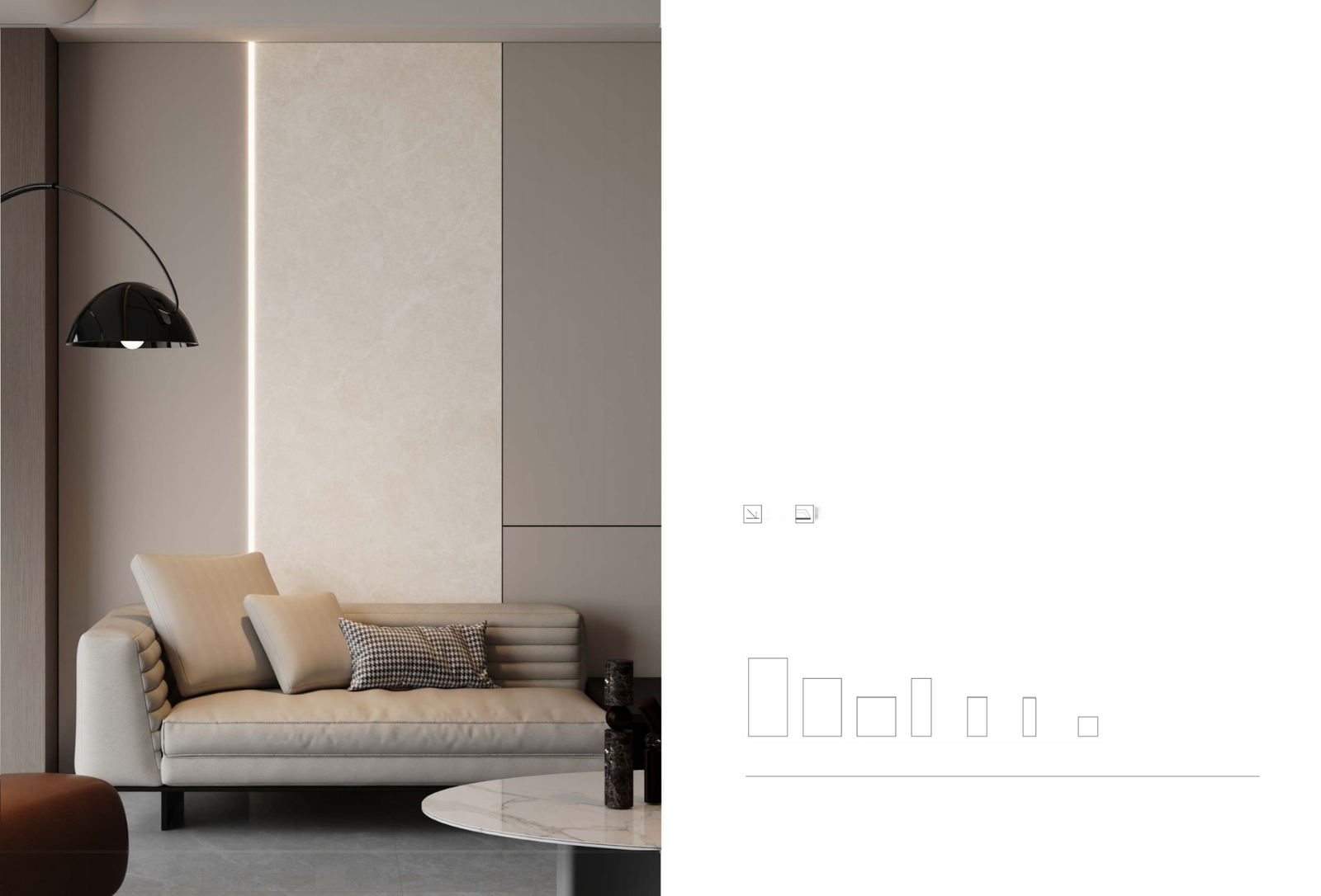 Matt Glazed Porcelain Tile detail 2 — BAOHUI HOME