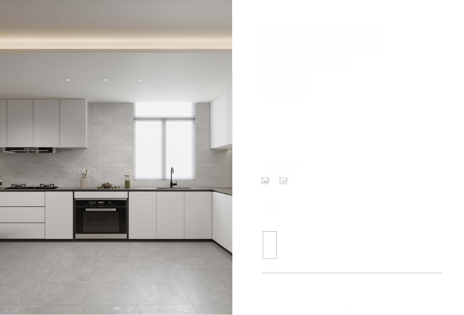 Terrazzo-Look Porcelain Tile — BAOHUI HOME Ceramic Tiles