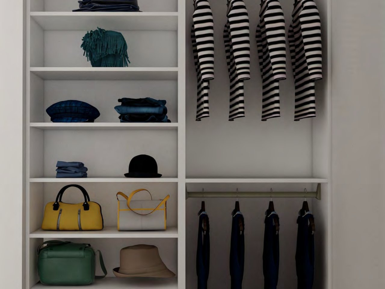 BAOHUI BHW-029 custom wardrobe