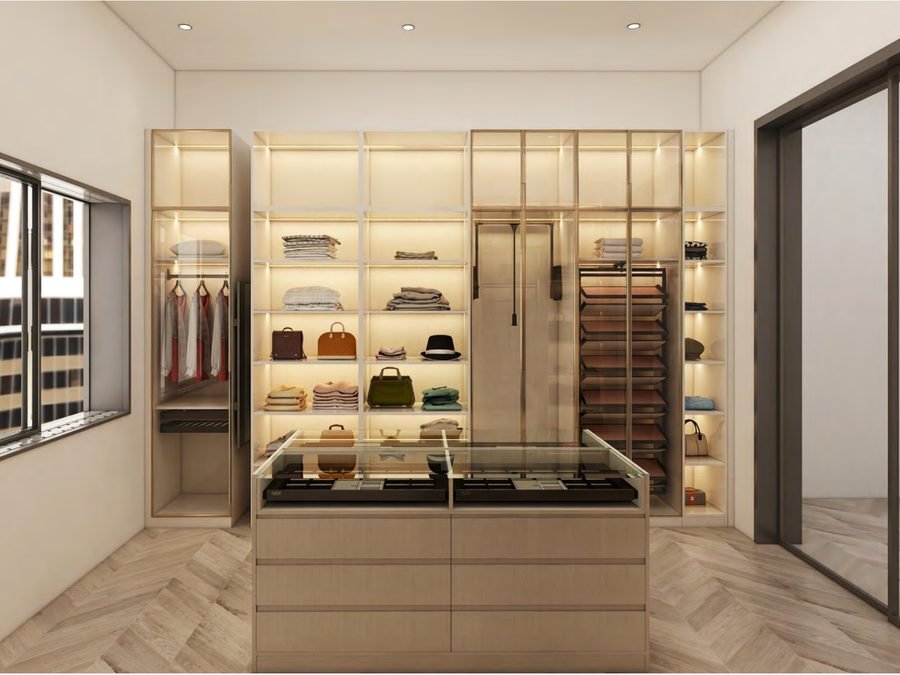 BAOHUI BHW-040 custom wardrobe design